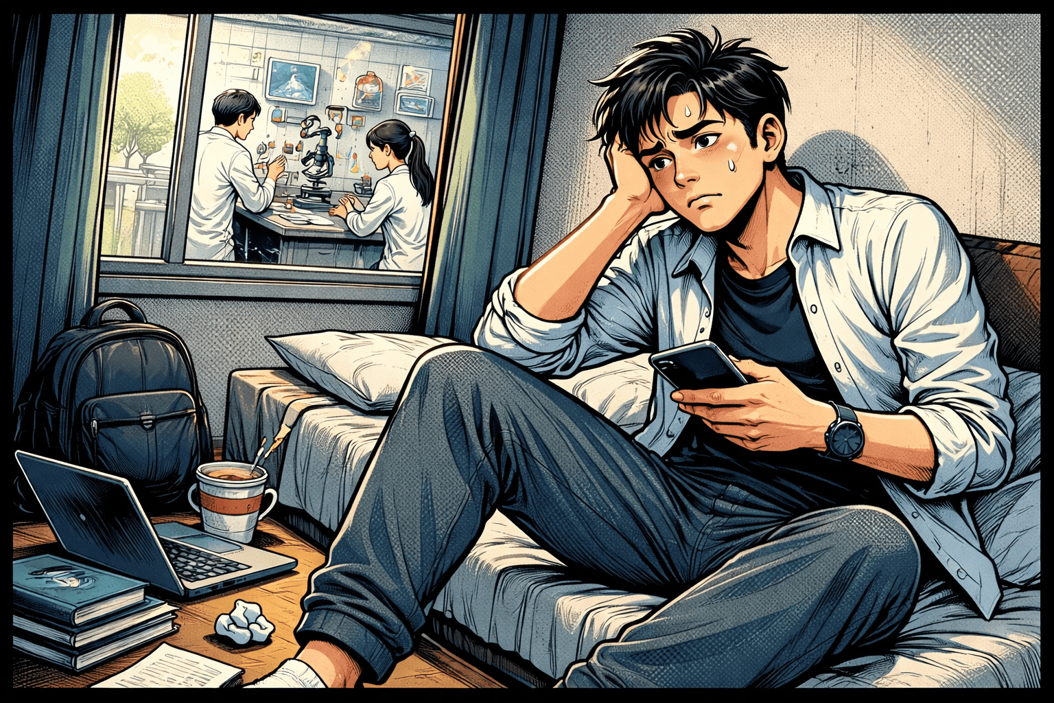 研究室 サボりすぎた原因とよくある心理状態